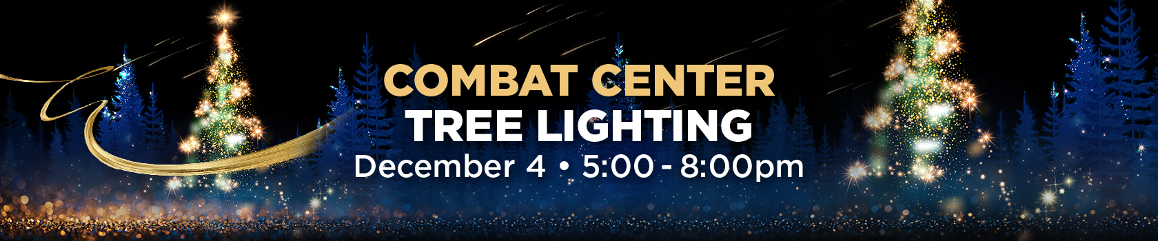 Combat Center Tree Lighting