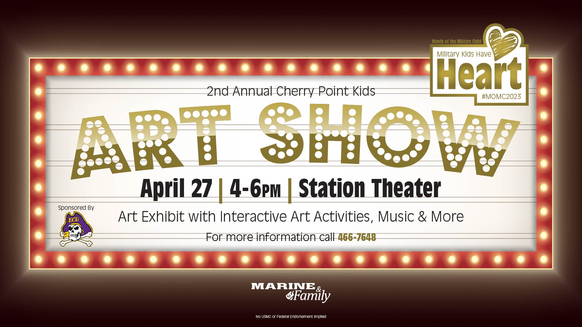 Cherry Point Kids Art Show