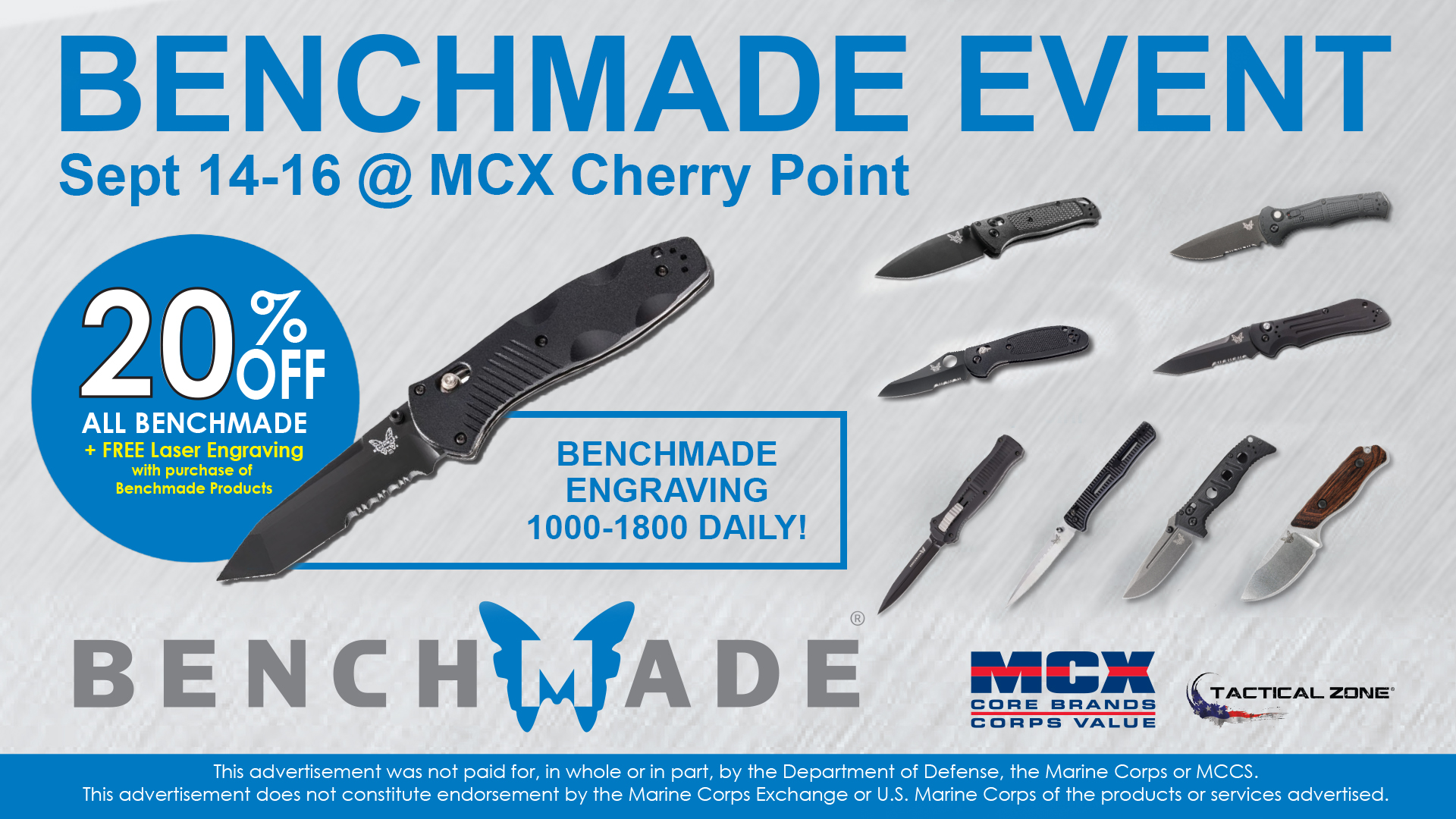 MCX Benchmade Event