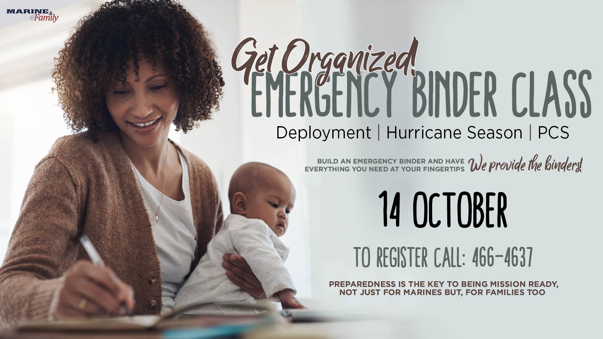 Emergency Binder Workshop