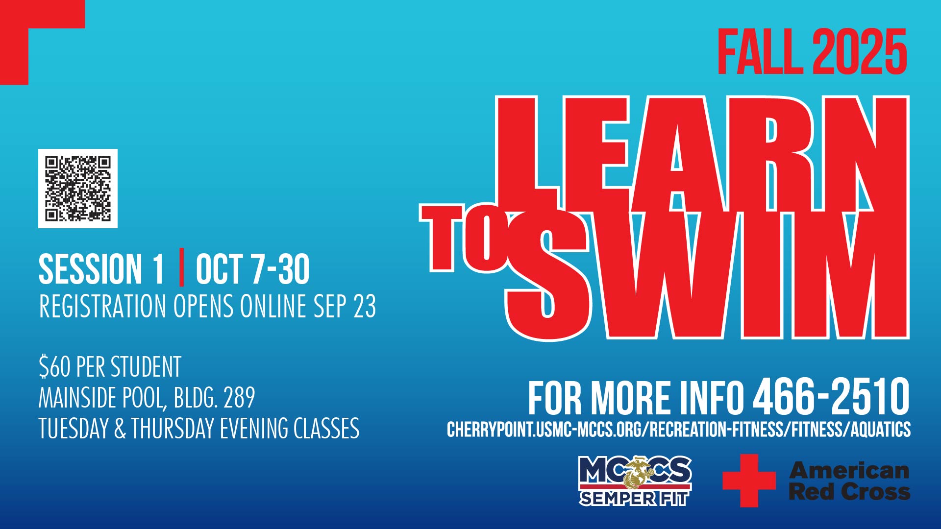 Learn to Swim Fall 2025