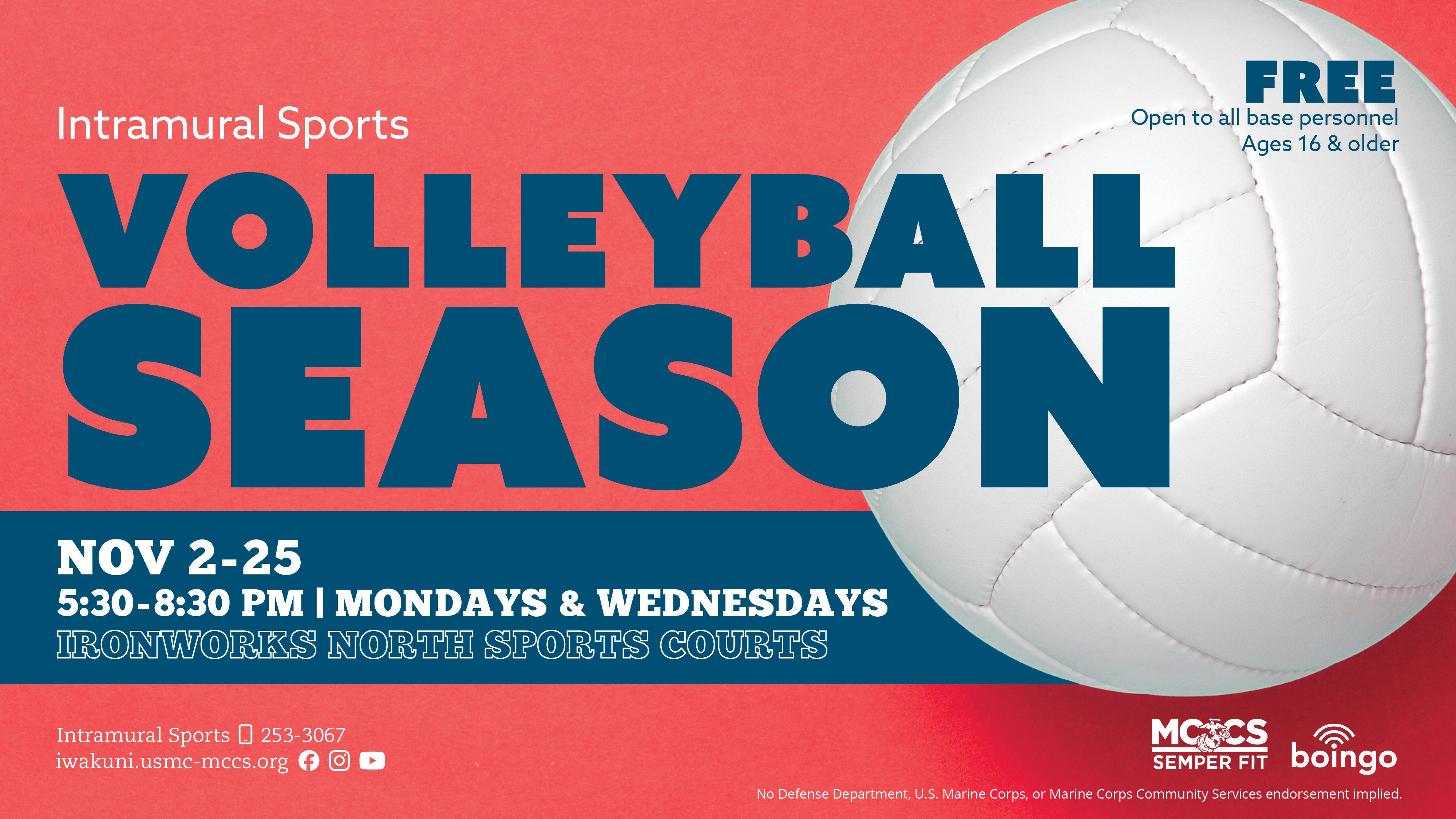 6v6 Volleyball Season
