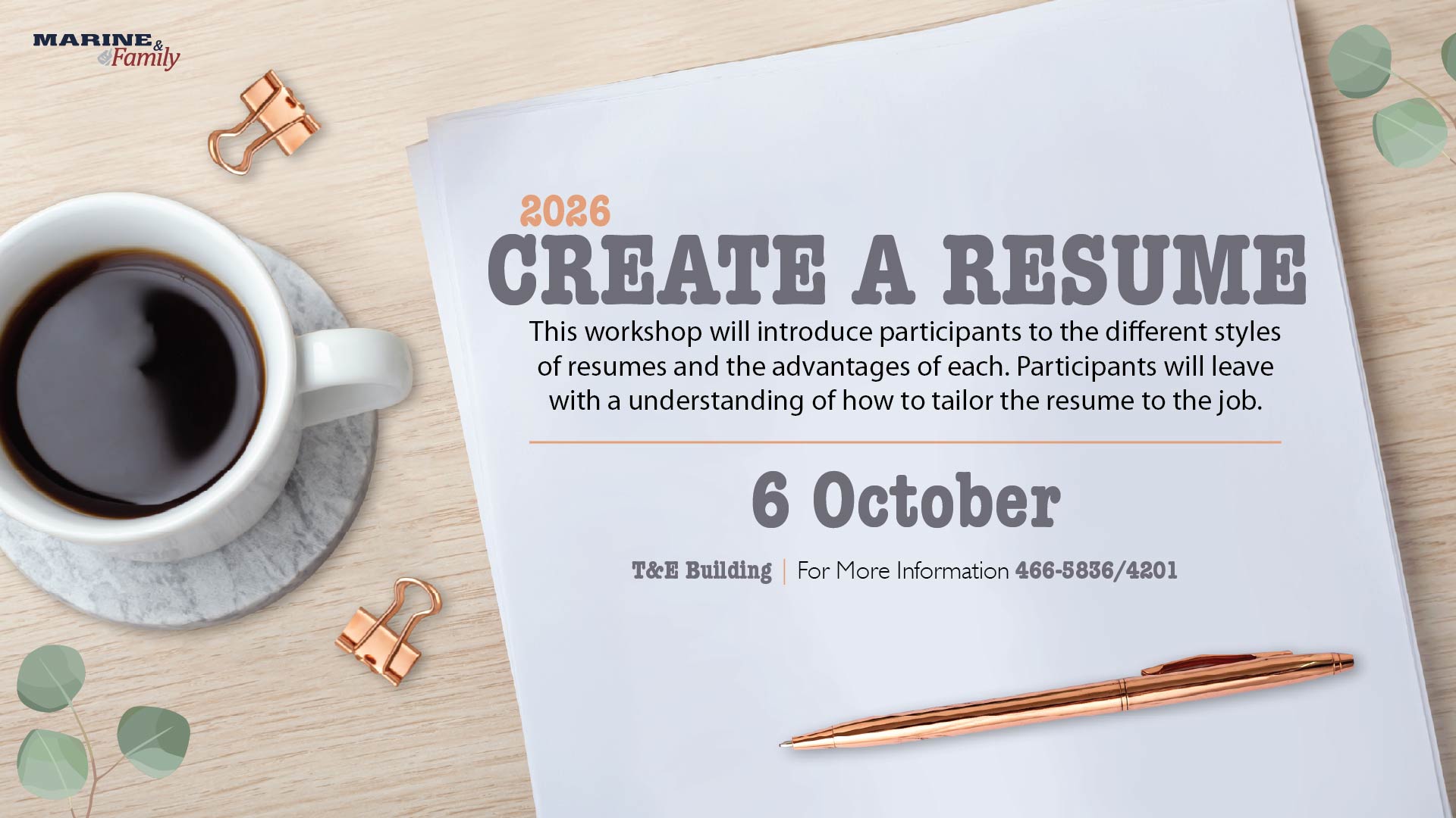 Create a Resume