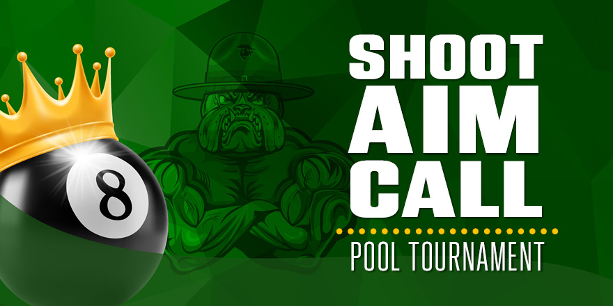 Shoot Aim Call Pool Tournament