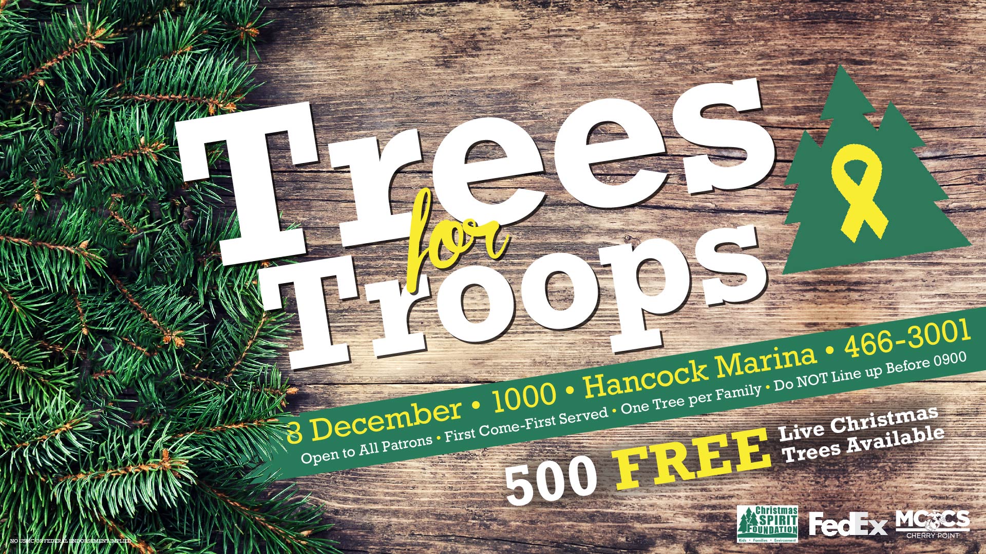 Trees for Troops