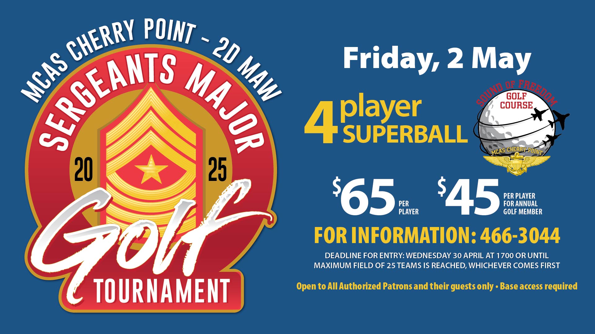 Sergeants Major Golf Tournament