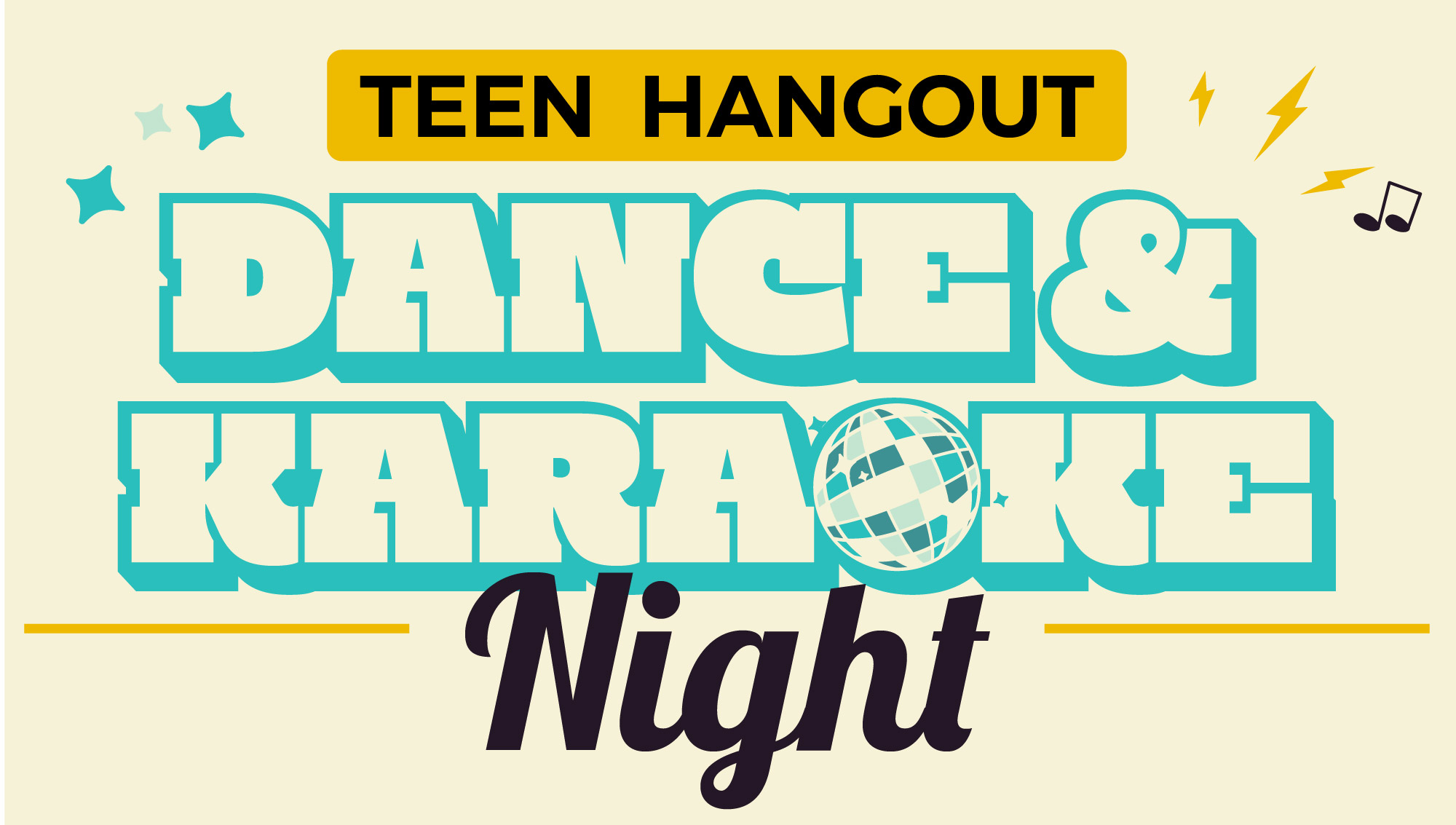 Teen Hangout Dance & Karaoke Night