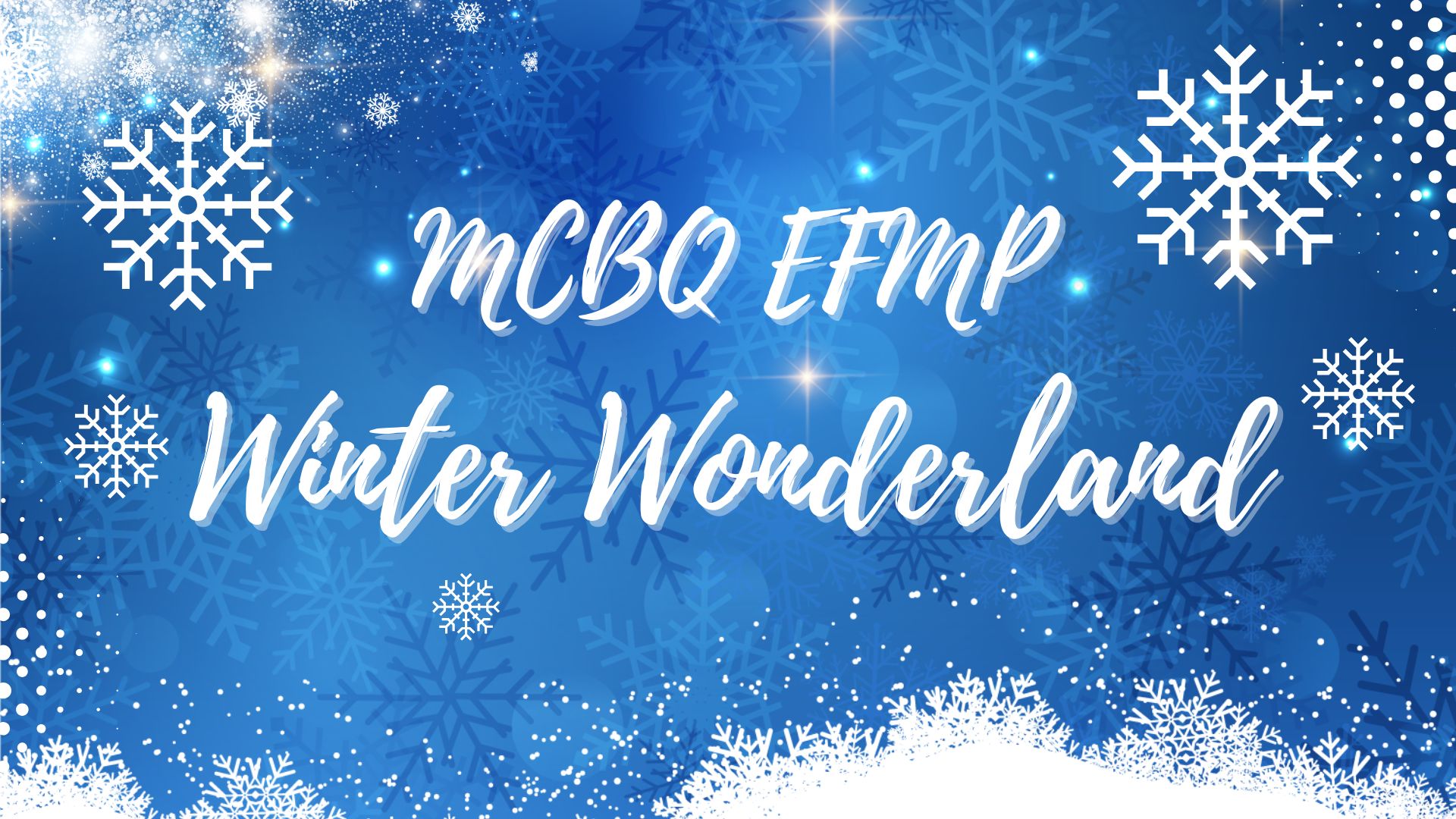 EFMP Winter Wonderland Special Needs Forum