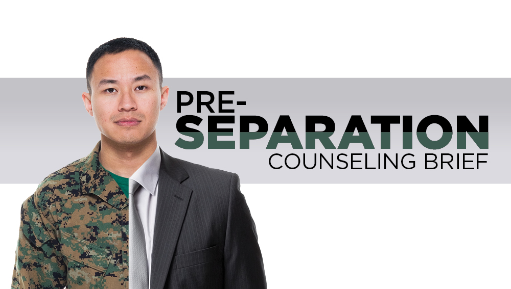 Pre-Separation Counseling Brief