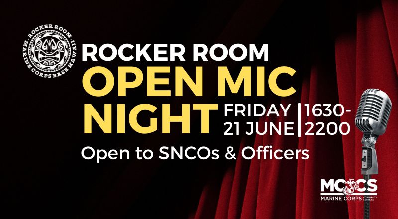 Rocker Room Open Mic Night