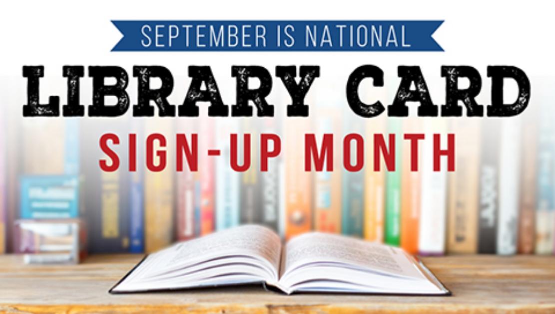 National Library Card Sign-Up Month