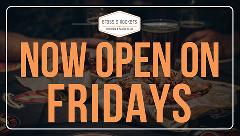 Brass & Rockers now open on Fridays